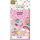 PARTY PARTY 6 STICKER BOEKJES FANTASIE INTERSTAT