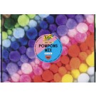 POMPONS FOLIA 200 GRAM ASSORTI
