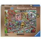 Puzzel Ravensburger Ray's comic Modern Time 1000st
