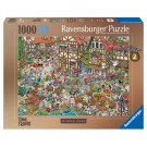 PUZZEL RAVENSBURGER RAY'S COMIC MIDDLE AGES 1000ST