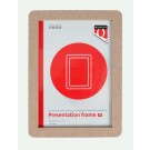 Presentatieframe Quantore A4 gerecycled vilt zand