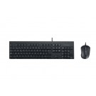TOETSENBORD + MUIS KENS EQ KM100 BEDRAAD AZERTY
