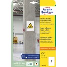 ETIKET AVERY ZWECKFORM L7877-20 210X297MM 20ST