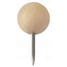 Punaises Nobo hout voor memobord 40st