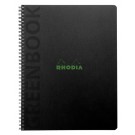 Notitieboek Rhodia Greenbook recycled A5+ lijn sc