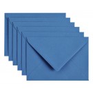 ENVELOP PAPICOLOR C6 114X162MM 6ST ROYAL BLAUW