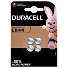 BATTERIJ DURACELL LR44 ALKALINE 4PACK