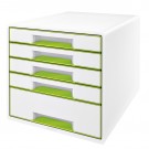 LADENBOX LEITZ WOW 5 LADEN WIT/GROEN