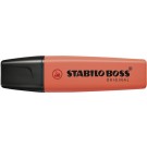 MARKEERSTIFT STABILO BOSS 70/140 PASTEL ZACHT ROOD