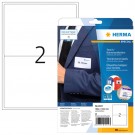NAAMBADGE ETIKET HERMA 4519 199.6X143.5MM WIT