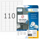 ETIKET HERMA 4210 MOVABLE A4 38.1X12.7MM 2750ST WT