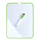 WHITEBOARD DESQ 21.5X28CM + MARKER GROEN PROFIEL