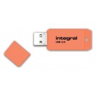 USB-STICK INTEGRAL 64GB 3.0 NEON ORANJE