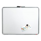 WHITEBOARD NOBO SLIMLINE 43X58CM ZILVER GELAKT