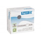 NIETEN RAPID 24/6 GEGALV STANDAARD 5000ST