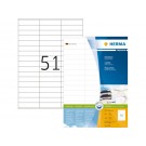 ETIKET HERMA 4459 70X16.9MM PREMIUM A4 5100ST