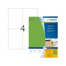 ETIKET HERMA 4399 MOVABLE 105X148MM A4 400ST GROEN