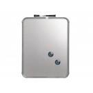 WHITEBOARD NOBO SLIMLINE 22X28CM ZILVER GELAKT