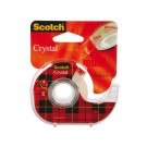 PLAKBAND 3M SCOTCH 19MMX25M MET TAPEHOUDER CRYSTAL