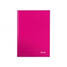 NOTITIEBOEK LEITZ WOW A4 LIJN 80V ROZE