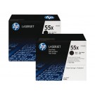 TONERCARTRIDGE HP 55X CE255XD 12.5K ZWART