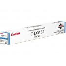 TONERCARTRIDGE CANON C-EXV 34 19K BLAUW