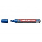 VILTSTIFT EDDING 250 WHITEBOARD ROND 2MM BLAUW