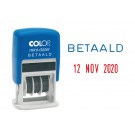 WOORD-DATUMSTEMPEL COLOP S160B BETAALD