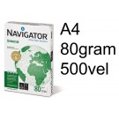 KOPIEERPAPIER NAVIGATOR UNIVERSAL A4 80GR WIT