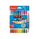 VILTSTIFT MAPED COLOR'PEPS DUO KARTON OPHANGDS ASS