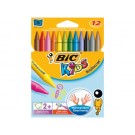 KLEURKRIJT BIC KIDS 857 PLASTIDECOR 3HOEKIG ASS