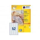 ETIKET AVERY ZWECK 3650 48X21MM 5200ST