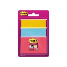 MEMOBLOK 3M POST-IT 6920 SS 76X76MM ASS. KLEUR