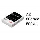 KOPIEERPAPIER BLACK LABEL ZERO A3 80GR