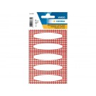 ETIKET HERMA 3639 VARIO KEUKEN RUIT ROOD 76X23MM