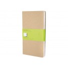 SCHRIFT MOLESKINE BLANCO LARGE KRAFT