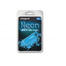 USB-STICK INTEGRAL FD 16GB NEON BLAUW