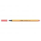 FINELINER STABILO POINT 88/040 NEON ROOD