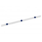 FERROBAND MAUL 1MX35MM ZELFKLEVEND WIT + 3 MAGNETEN