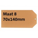 LABEL HF2 NR8 70X140MM KARTON 200GR GEEL