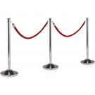 KOORD AFZETPAAL SECURIT CHROME 150CM ROOD