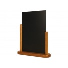 KRIJTBORD SECURIT 23CMX20CMX6CM ZWART HOUT