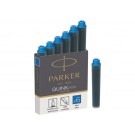 INKTPATROON PARKER QUINK MINI VOOR ESPRIT BLAUW