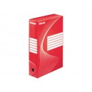 ARCHIEFDOOS ESSELTE BOXY 80MM ROOD