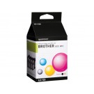 INKCARTRIDGE QUANTORE BRO LC-123 ZWART 3 KLEUREN