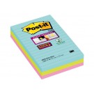 MEMOBLOK 3M POST-IT 4690 SUPER STICKY 101X152MM MIAMI
