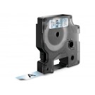 LABELTAPE DYMO 45010 12MMX7M D1 TR/ZWART