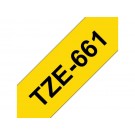LABELTAPE BROTHER TZE-661 36MMX8M GEEL/ZWART