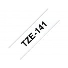 LABELTAPE BROTHER TZE-141 18MMX8M TR/ZWART