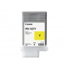 INKCARTRIDGE CANON PFI-107 GEEL